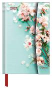 Flowers 2021 - Diary - Buchkalender - Taschenkalender - 10x15