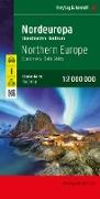 Nordeuropa, Straßenkarte 1:2.000.000, freytag & berndt. 1:2'000'000